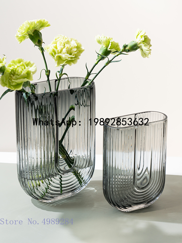 QQ Glass Vase Transparent U Ty - Wedding Qq ulasan dan harga
