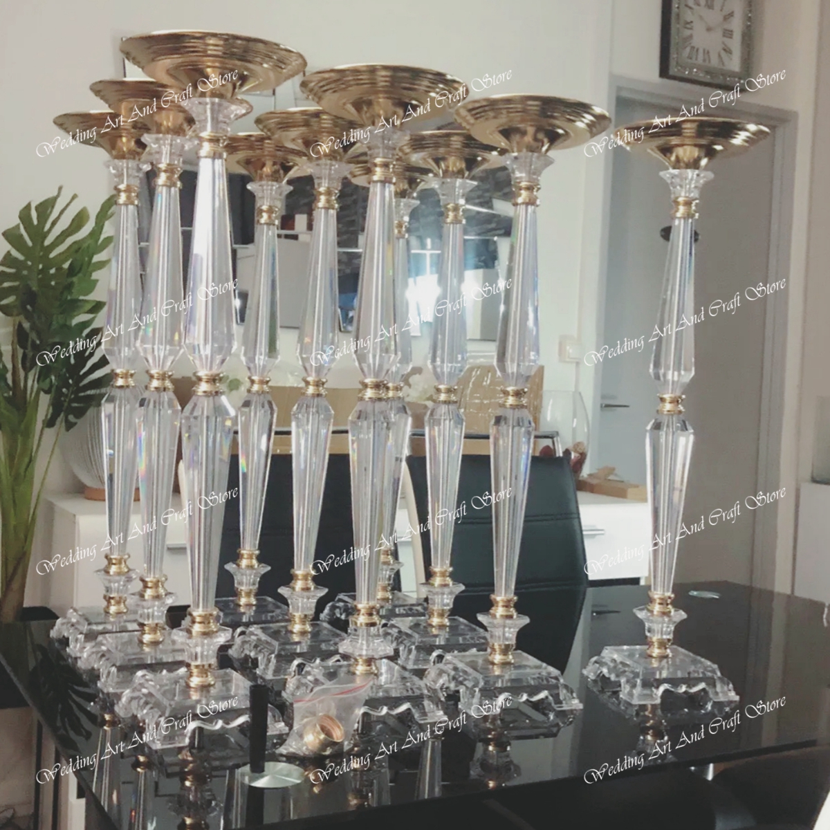 10pcs(40cm to 100cm tall)Acryl - Centerpiece Vase Tall ulasan dan harga