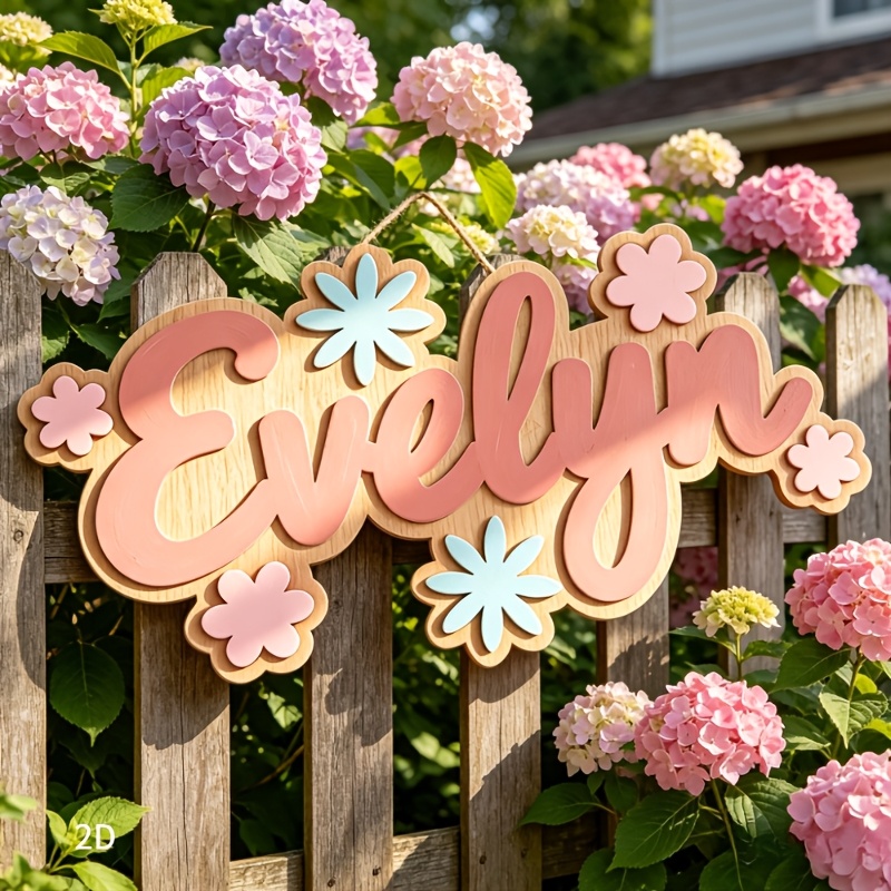 Personalized Floral Themed Nam - Wedding Party Supply ulasan dan harga