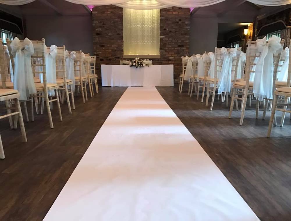3M 6M 9M Long Wedding Aisle Ru - Aisle Runner White ulasan dan harga