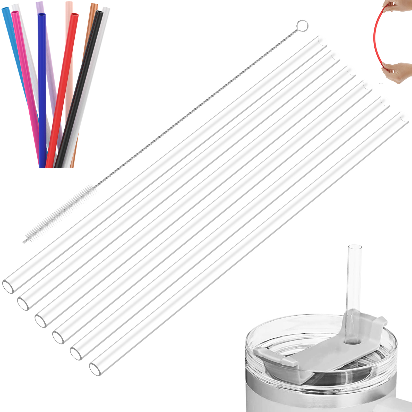 Drinking Straws Smoothie Drink - Wedding Water Supply ulasan dan harga