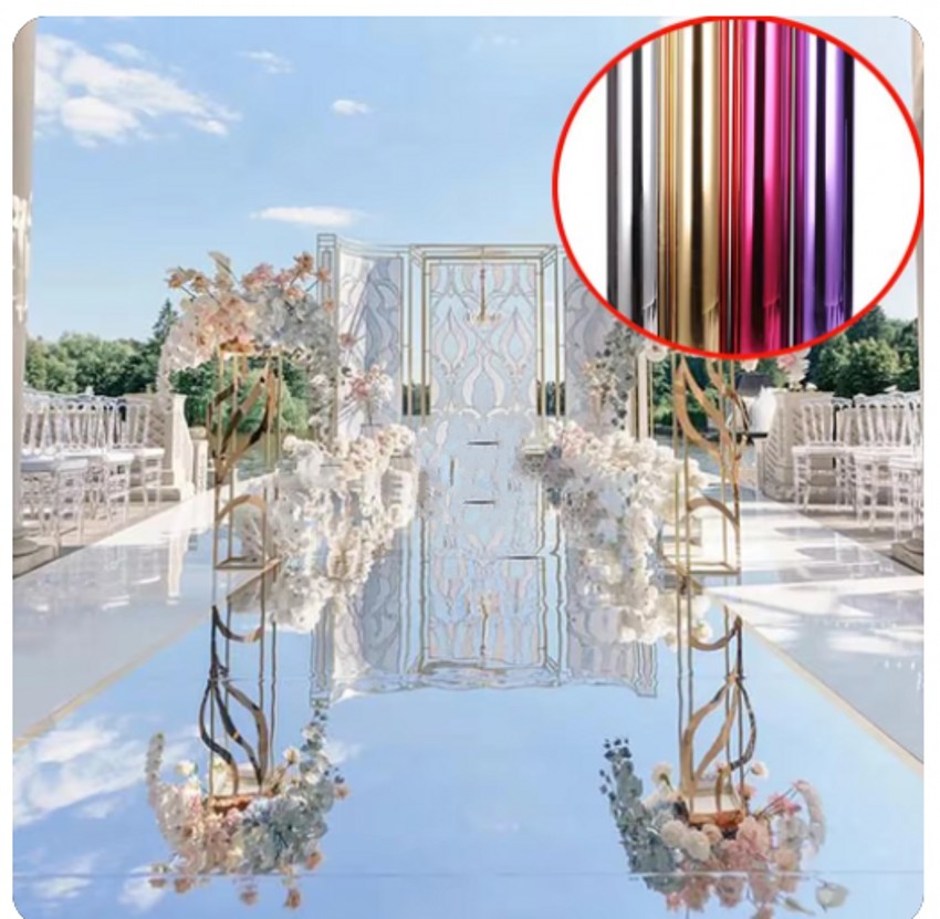 White Mirror Aisle Runner Rug  - Aisle Runner White ulasan dan harga