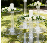 4pcs/set)Round Plinths Wedding - Wedding Qq ulasan dan harga