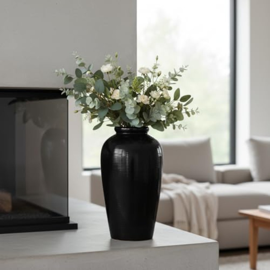 Vase for Home Decor, 11 Inch T - Centerpiece Vase Tall ulasan dan harga