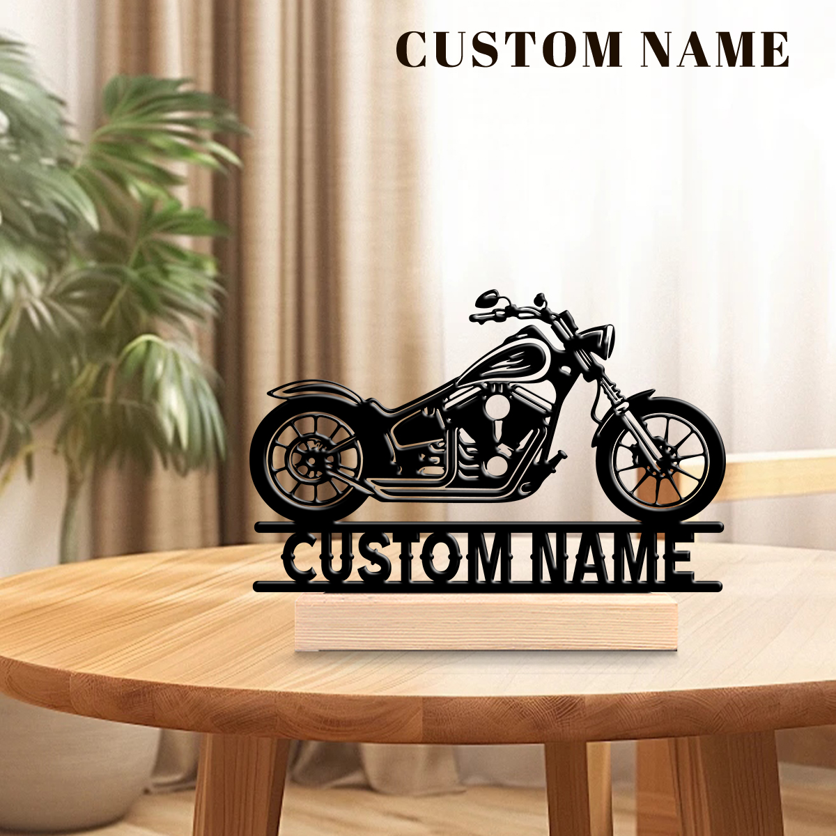 1Pc Csutom Name Road Motorbike - Wedding Party Supply ulasan dan harga