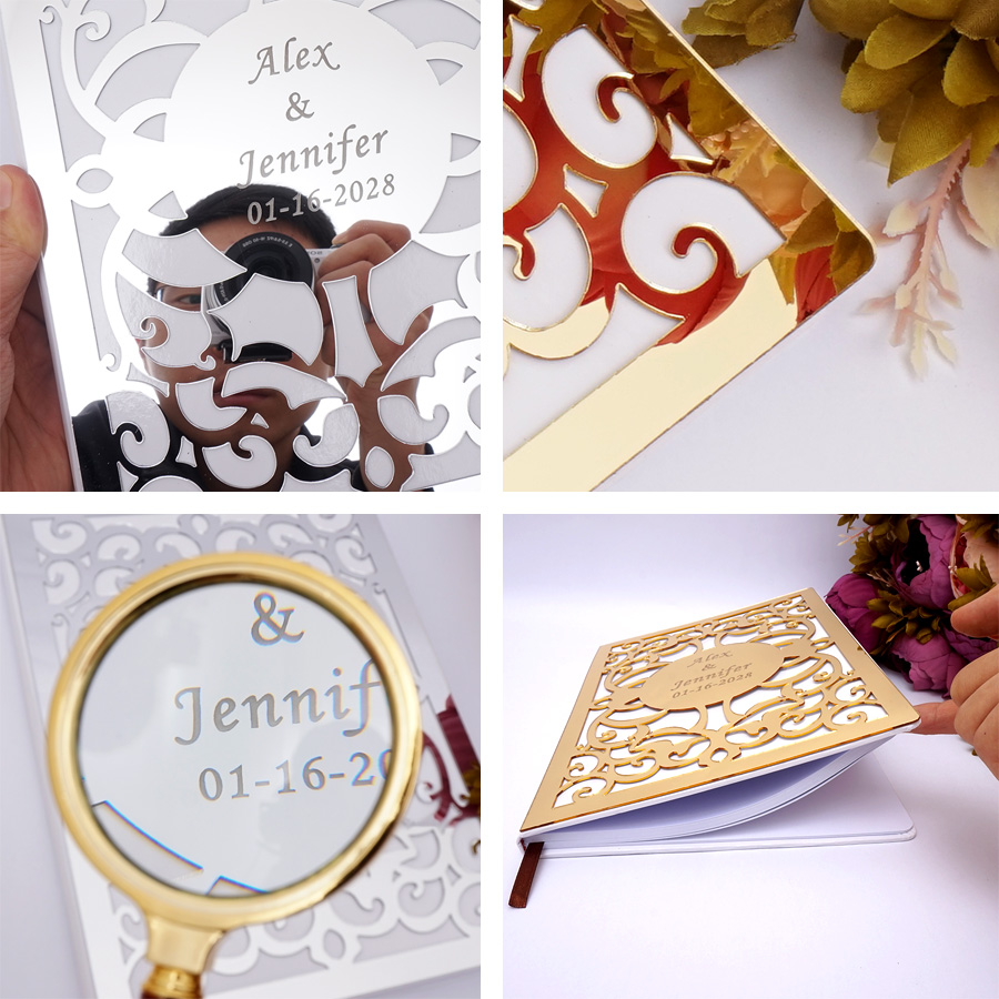 Custom Wedding Signature Guest - Personalized Guest Book ulasan dan harga