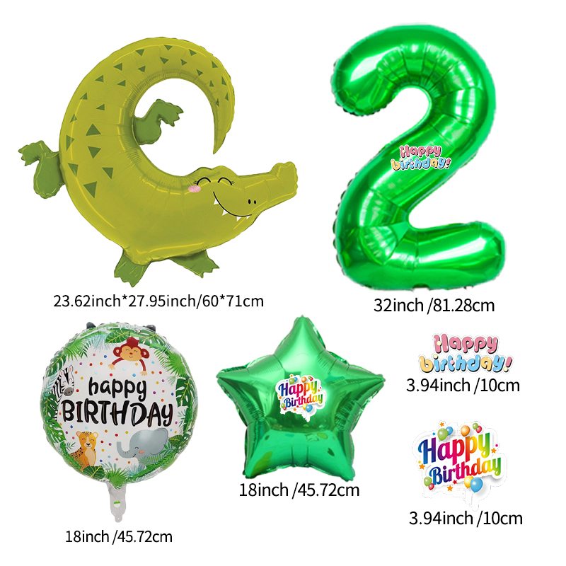 Animal Crocodile Zoo Numbers 0 - Wedding Zoo ulasan dan harga