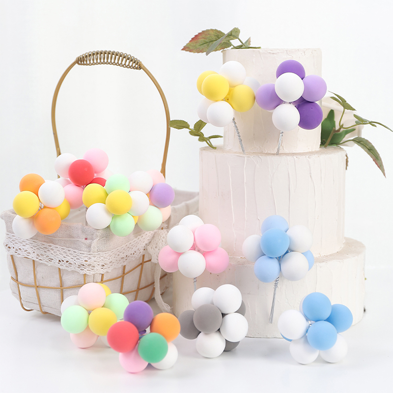 1/2/3Pcs/set Mini Balloon Cake - Wedding Qq ulasan dan harga