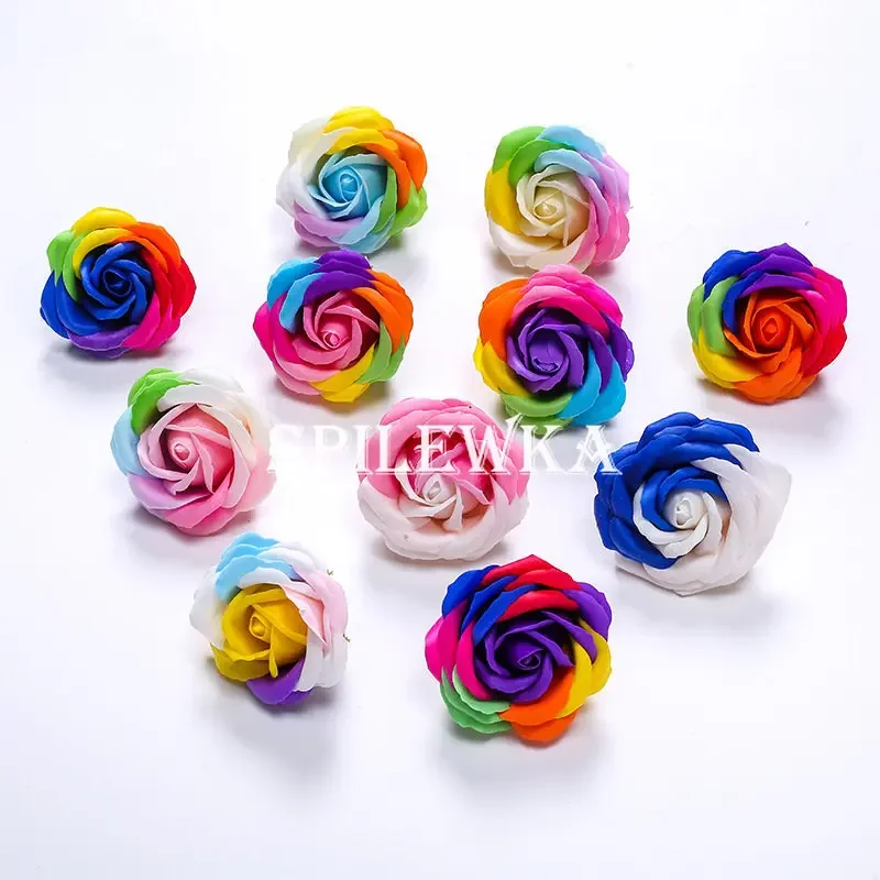 Spilewka 6X7cm Colorful Rose A - Wedding Party Supply ulasan dan harga